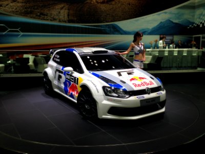 Volkswagen Polo R WRC 2013 front - Tokyo Motor Show 2013