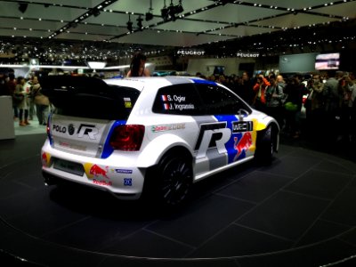 Volkswagen Polo R WRC 2013 rear - Tokyo Motor Show 2013