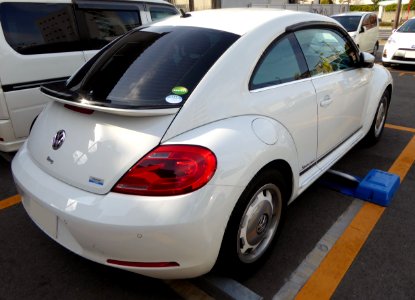 Volkswagen The Beetle Special Bug (DBA-16CBZ) rear