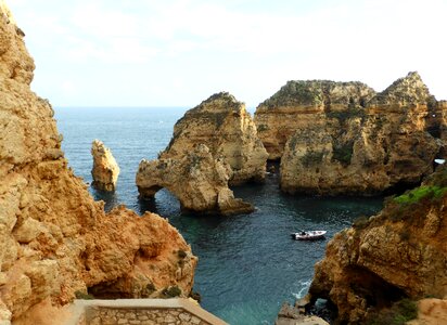 Portugal algarve bay photo