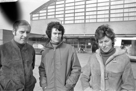 Vlnr Gerard Maarse , Stien Baas Kaiser en Atje Keulen Deelstra, Bestanddeelnr 925-4293