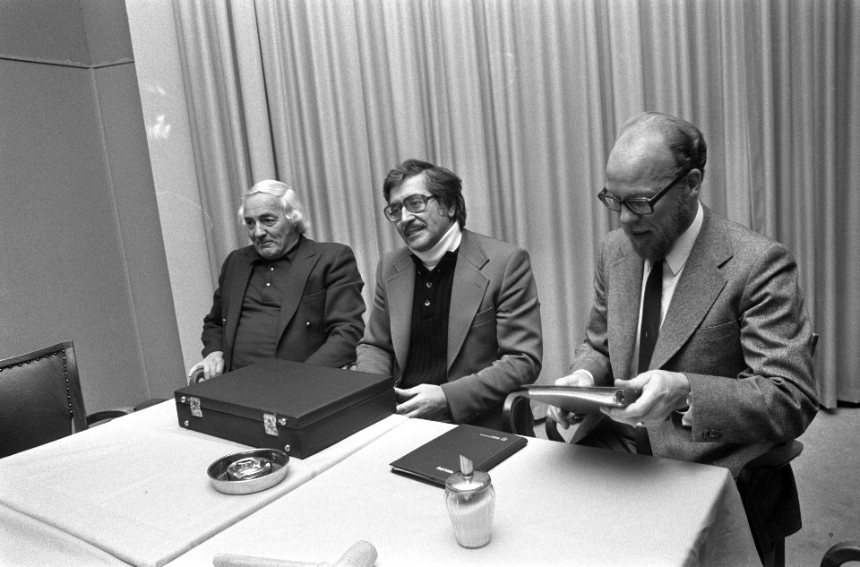 Vlnr Cor Coster, Karel Jansen en Roel Wiersma, Bestanddeelnr 926-9216
