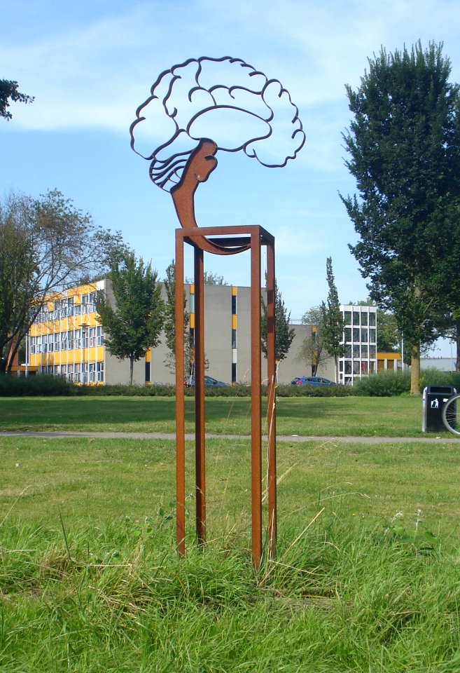 Vlissingen kunstwerk gedachtenwolk