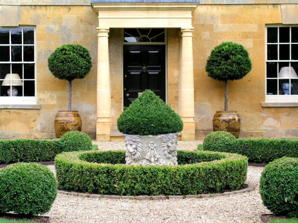 Entrance house georgian