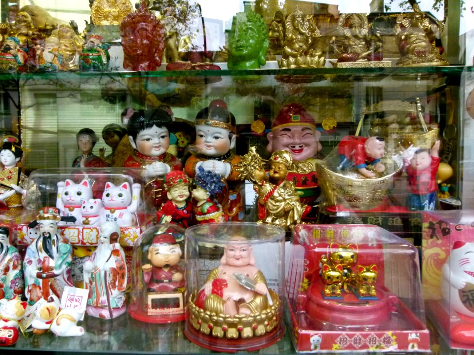 Vitrine de magasin avenue de Choisy