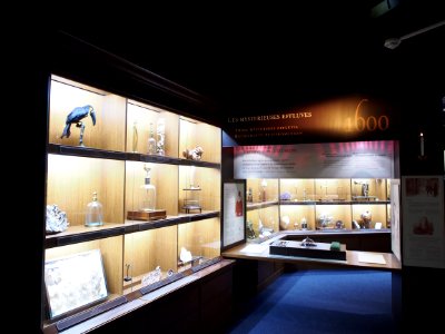 Vitrines Musée EDF Electropolis