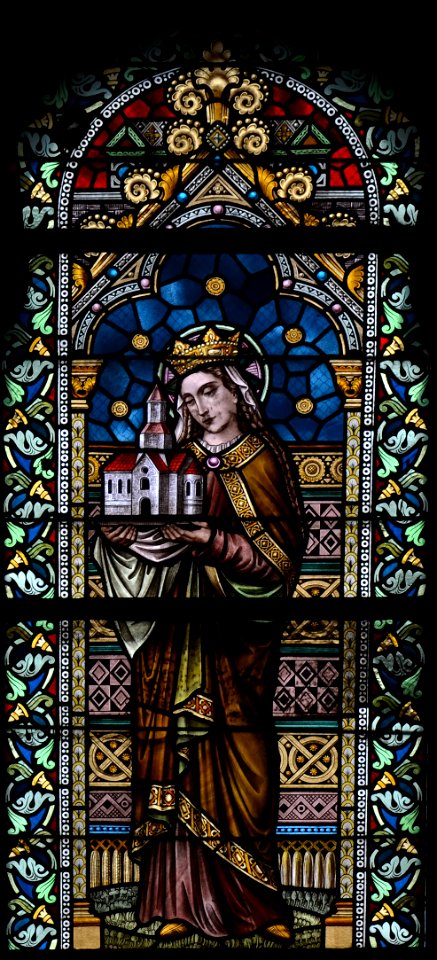 Vitrail Rochefort Belgique Ste Clotilde 18082013
