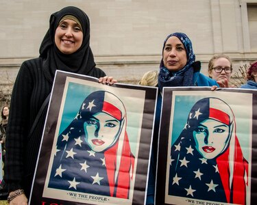 Us protest rally