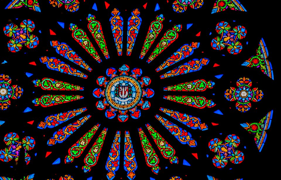Vitral em Igreja Santa Efigenia 26