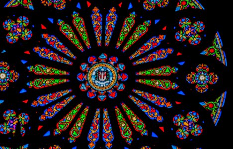 Vitral em Igreja Santa Efigenia 26
