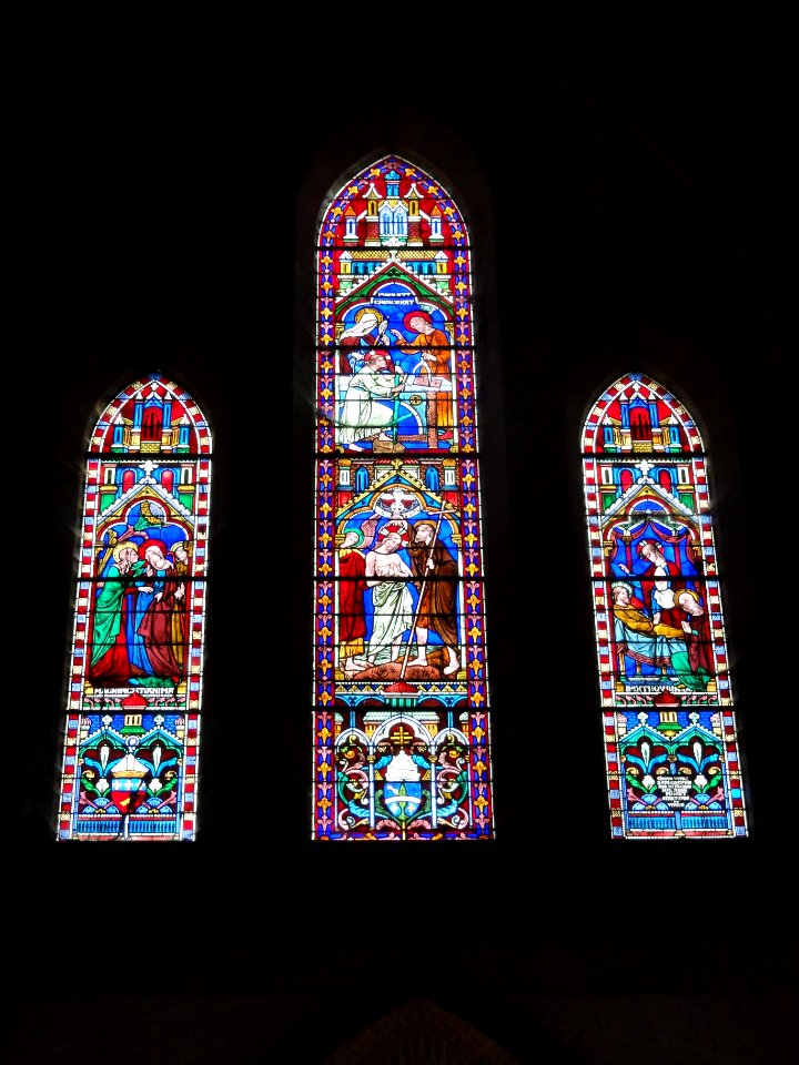 Vivoin (Sarthe) église, vitraux (04)