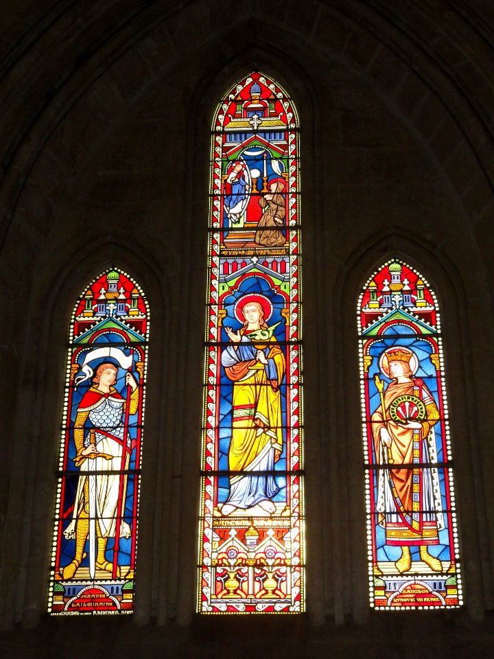 Vivoin (Sarthe) église, vitraux (01)