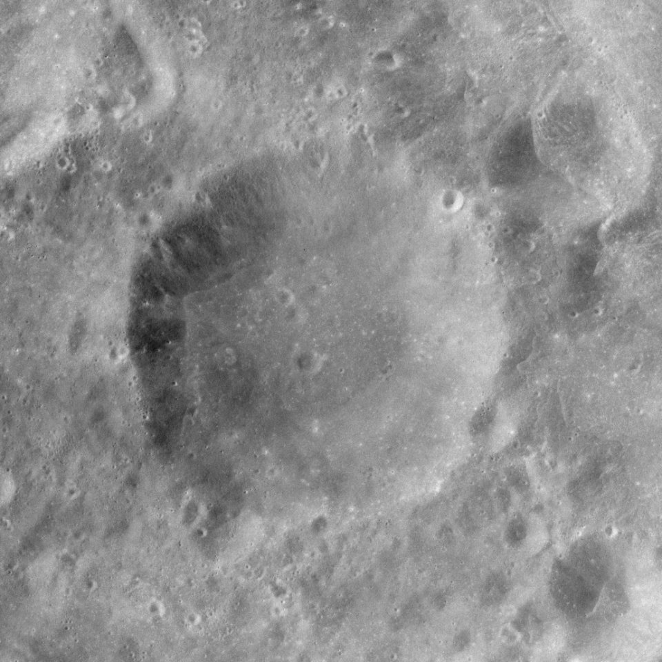 Viviani crater AS16-M-0893