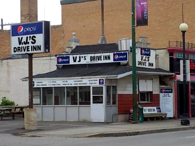 VJ's Drive in on Main St in Winnipeg, Manitoba (2012)