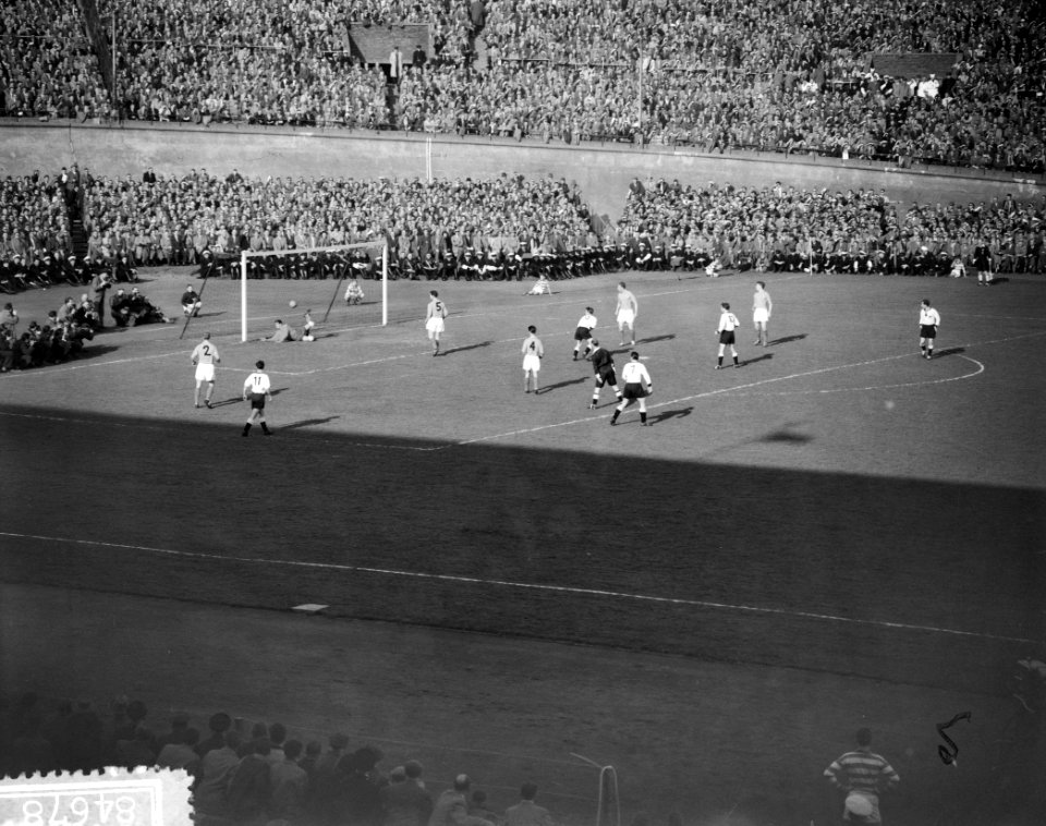 Voetbal Nederland tegen Duitsland in Olympisch Stadion Amsterdam, Bestanddeelnr 908-4678