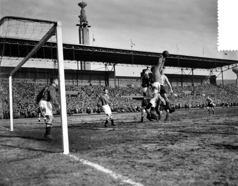 Voetbal Nederland Denemarken 1-1, Bestanddeelnr 907-0116