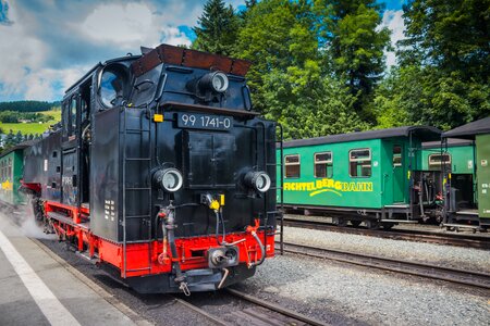 Steam locomotive nostalgia track