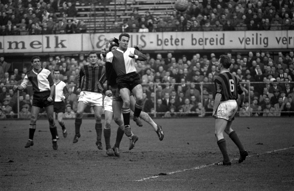 Voetbal Feyenoord tegen DWS 5-2, Bestanddeelnr 913-5347