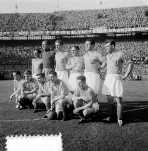 Voetbal Nederland tegen Belgie 1-0. Nederlands Elftal, Bestanddeelnr 906-0599