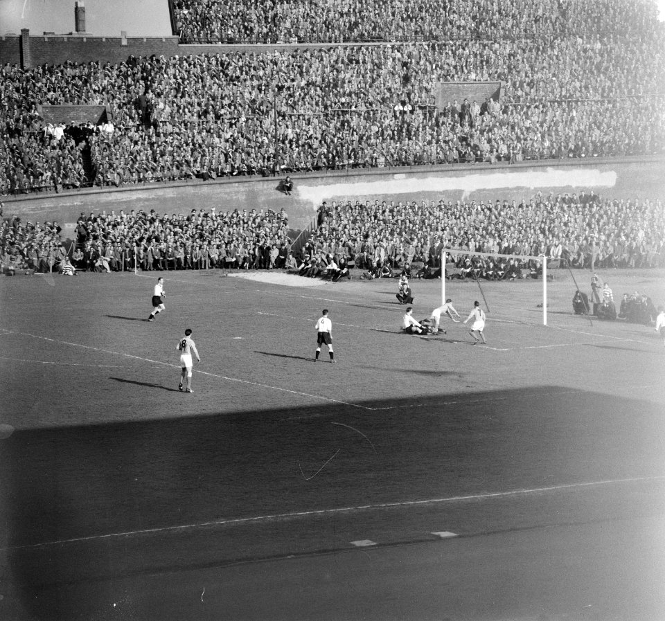 Voetbal Nederland tegen Duitsland in Olympisch Stadion Amsterdam, Bestanddeelnr 908-4685