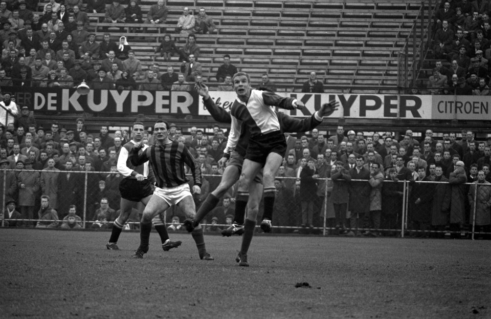 Voetbal Feyenoord tegen DWS 5-2, Bestanddeelnr 913-5349