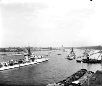 Vlootschouw Amsterdam, overzicht IJ, Bestanddeelnr 907-1839
