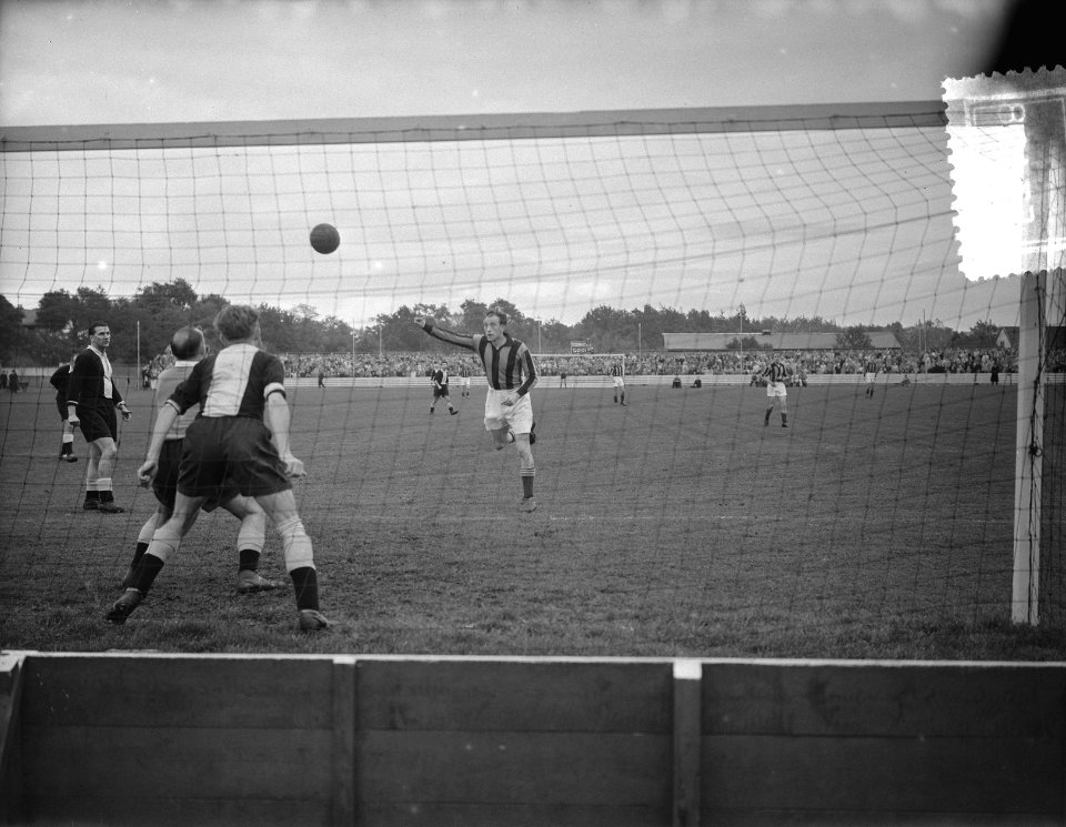 Voetbal Gooi tegen DWS 0-0. Spelmoment, Bestanddeelnr 905-3428