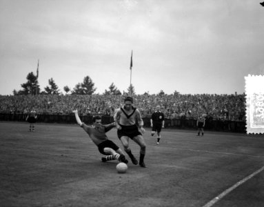 Voetbal Eindhoven tegen VVV Spelmoment, Bestanddeelnr 907-9900