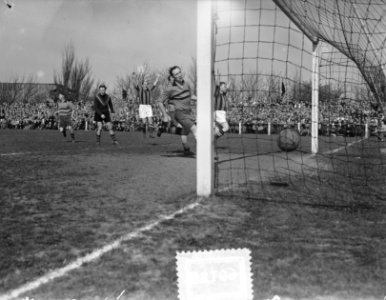 Voetbal DWS tegen NEC, doelpunt, Bestanddeelnr 906-4169