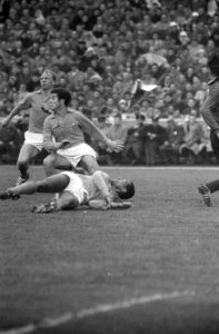Voetbal Belgie tegen Nederland 2-1 te Antwerpen, Bestanddeelnr 911-1885