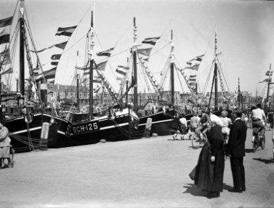 Vlaggetjesdag te Scheveningen, Bestanddeelnr 902-7480