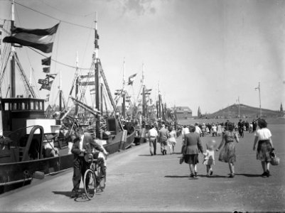 Vlaggetjesdag te Scheveningen, Bestanddeelnr 902-7481