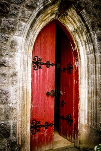 Doorway bricks scotland photo