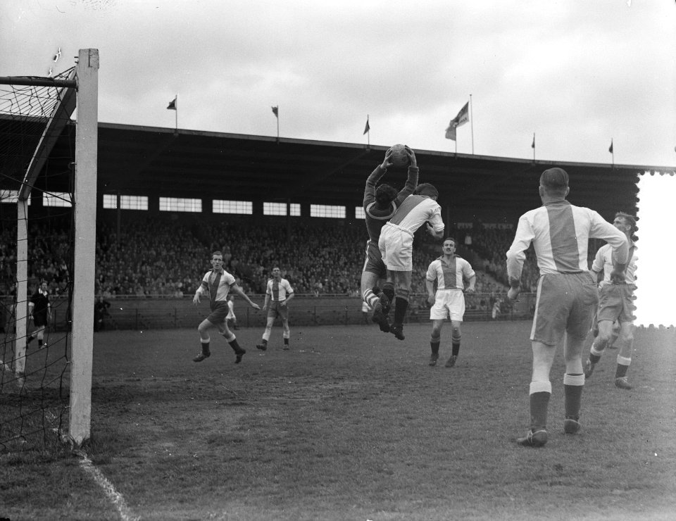 Voetbal Ajax tegen Elinkwijk, Bestanddeelnr 906-4673