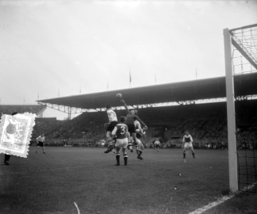Voetbal. Rapid Wien tegen Middlesbrough F.C. 2-1. Spelmoment, Bestanddeelnr 905-7386