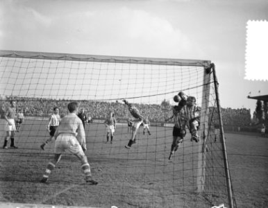 Voetbal Ajax tegen Sparta 1-1, spelmoment, Bestanddeelnr 907-3605