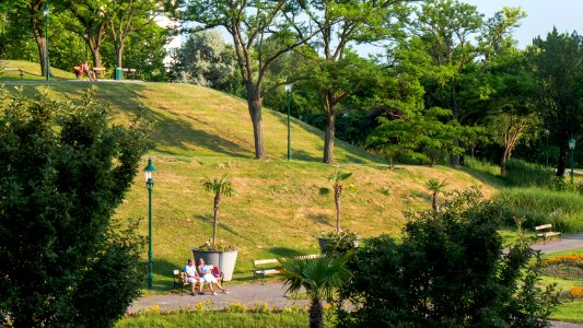 Wien 10 Kurpark Oberlaa Kurgarten h