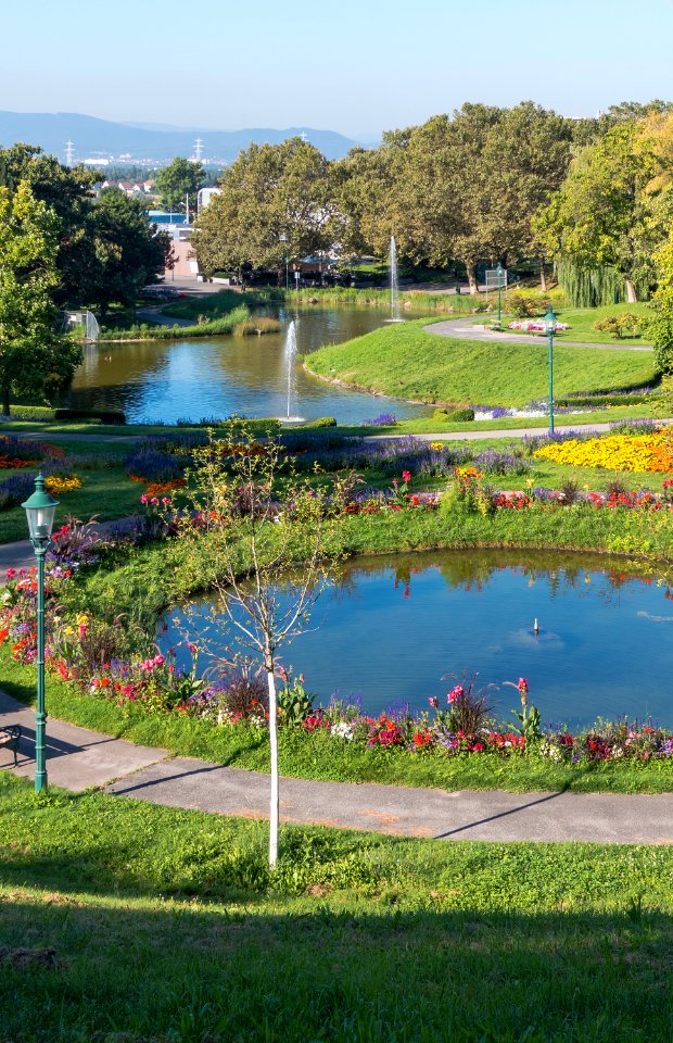 Wien 10 Kurpark Oberlaa Kurgarten l
