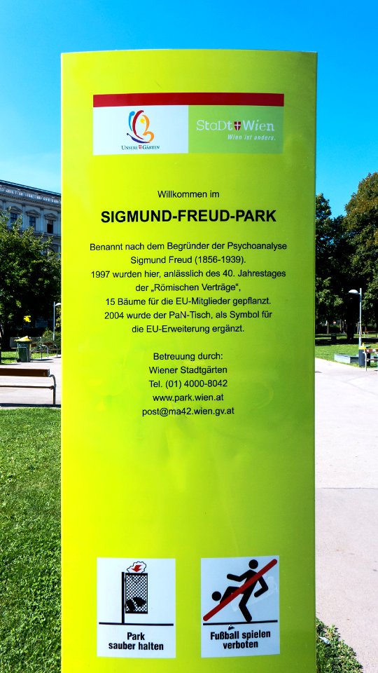 Wien 09 Sigmund-Freud-Park z