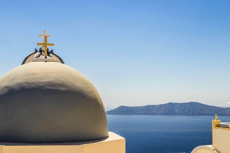 Beauty church caldera photo