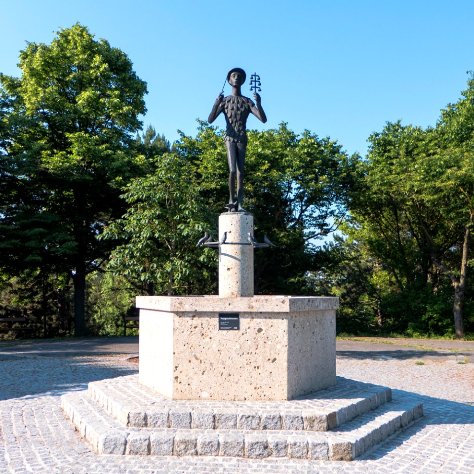 Wien 10 Kurpark Oberlaa Papagenobrunnen a