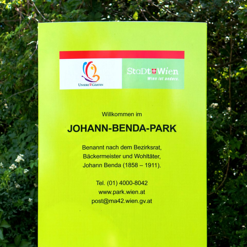 Wien 10 Johann-Benda-Park g