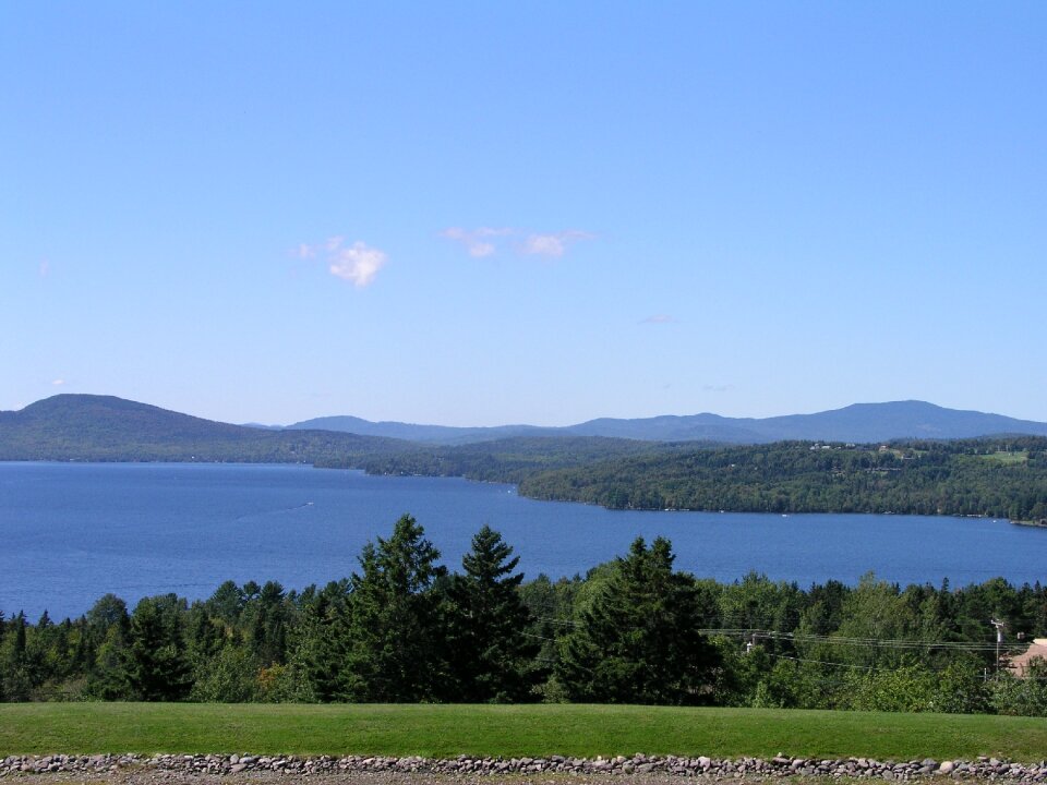 Maine nature landscape
