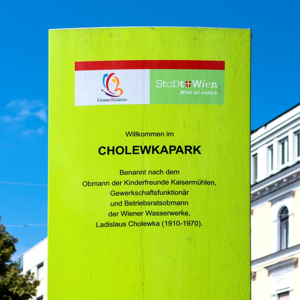 Wien 22 Cholewkapark f