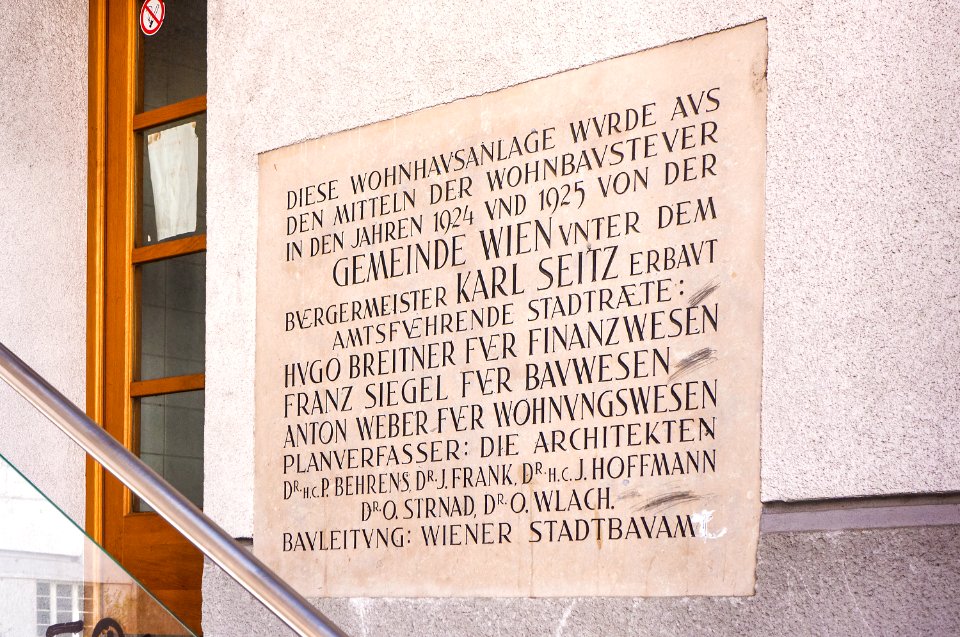 Wien 20 Winarskyhof f