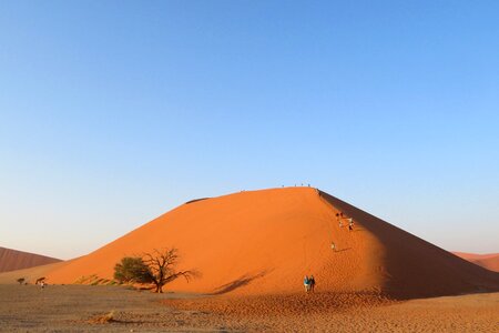 Namib desert sand photo