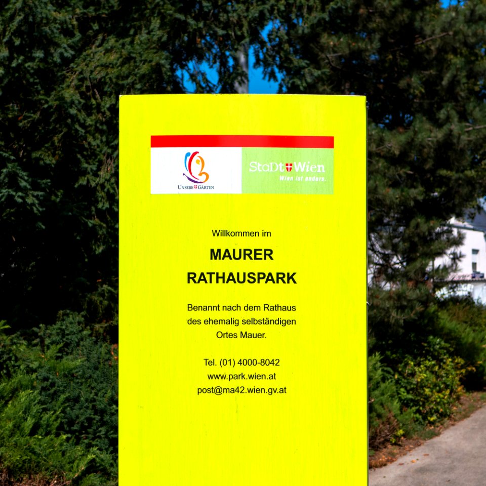 Wien 23 Maurer Rathauspark l