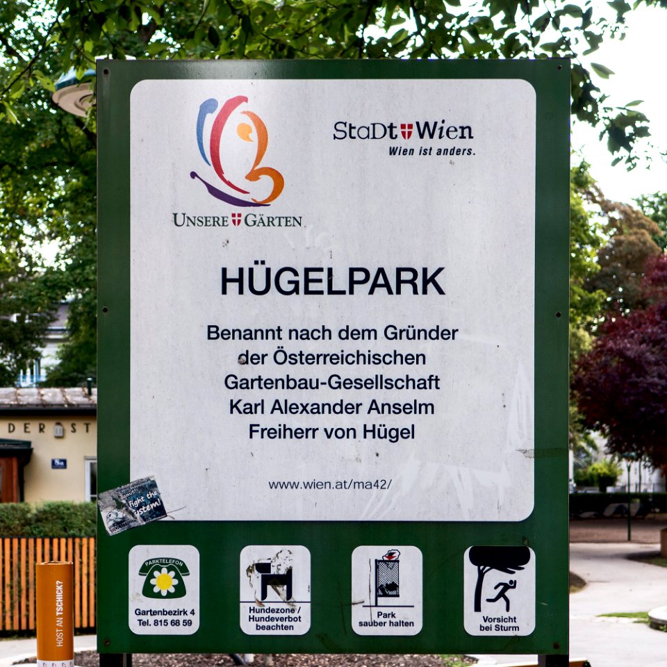 Wien 13 Hügelpark f