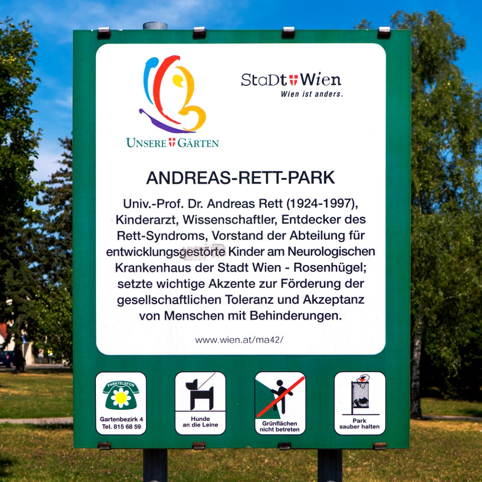 Wien 13 Andreas-Rett-Park d