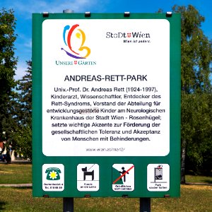 Wien 13 Andreas-Rett-Park d